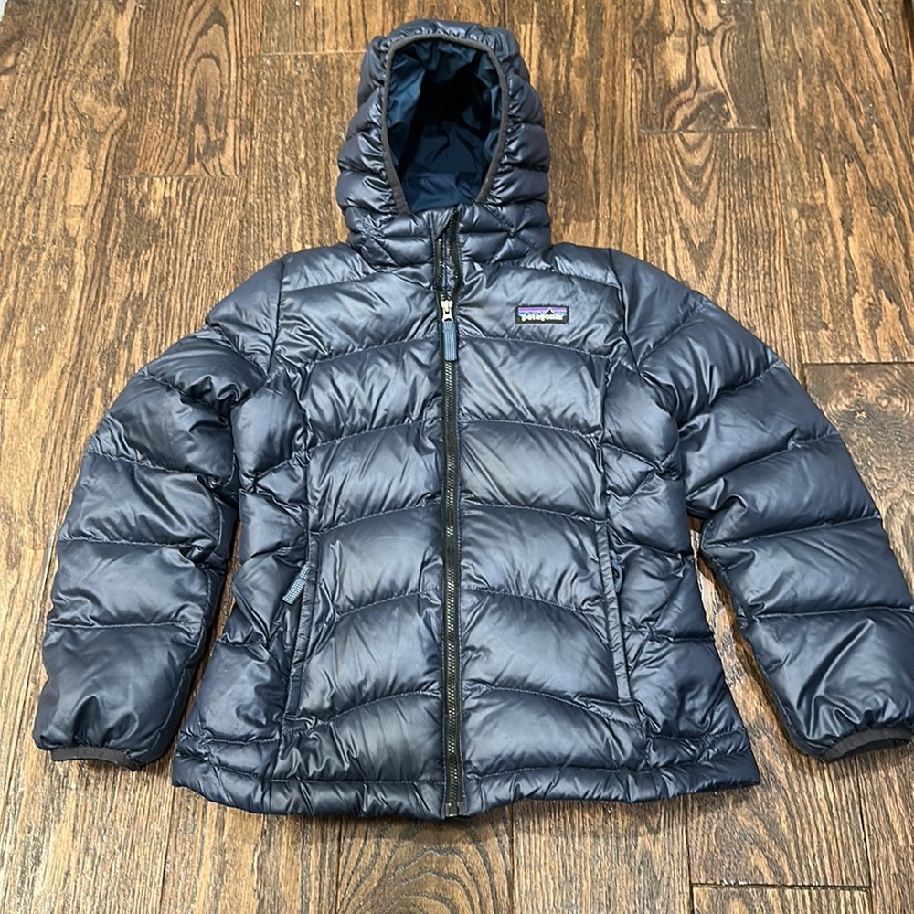 Girls Patagonia Down Hi Loft Hooded Jacket